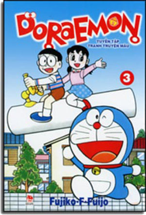 ĐÔRÊMON - Tập 3 (Tuyển Tập Tranh Truyện Màu) Đọc theo phong cách Nhật Bản / Doraemon . Kim Đồng
