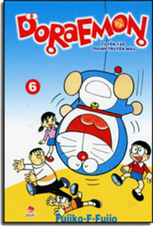 ĐÔRÊMON - Tập 6 (Tuyển Tập Tranh Truyện Màu) Đọc theo phong cách Nhật Bản / Doraemon . Kim Đồng