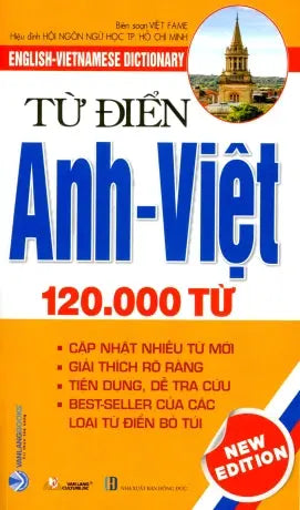 Từ Điển Anh Việt 120.000 Từ (Khổ 11 x 18 cm) (New Edition) Hồng Đức (V.Lang)