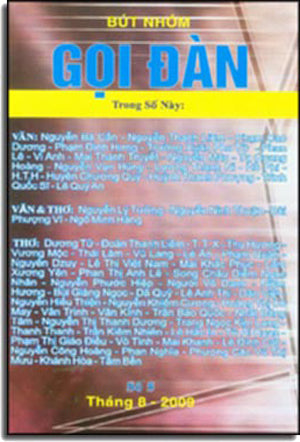 Gọi Đàn (số 5 tháng 8- 2009) DAC SAN BUT NHOM