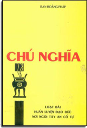Chú Nghĩa - Loạt Bài Huấn Luyện Đạo Đức Xuân Thu