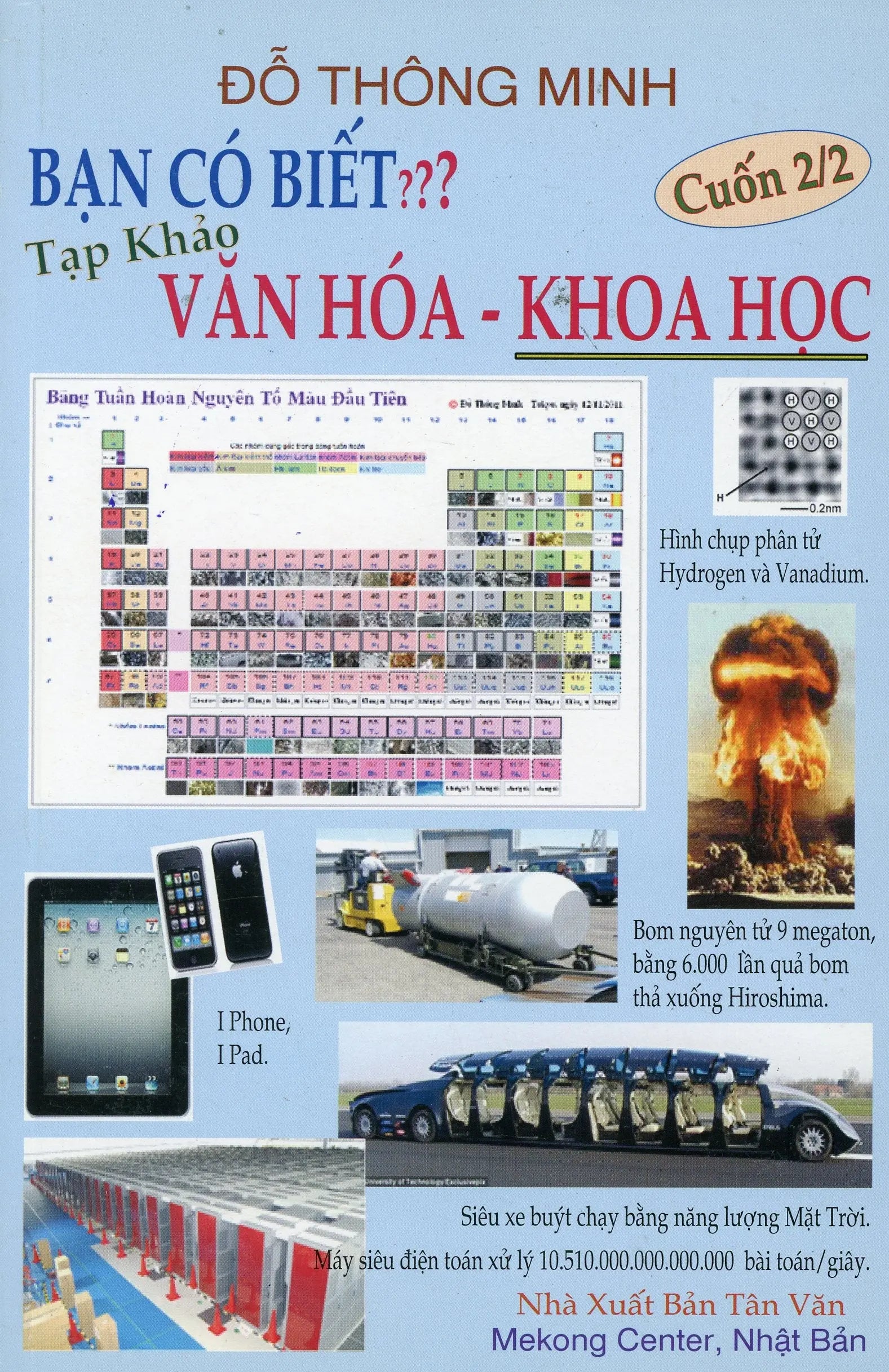 Bạn có biết ??? Văn hóa - Khoa học (Tạp khảo ) - Cuốn 2/2