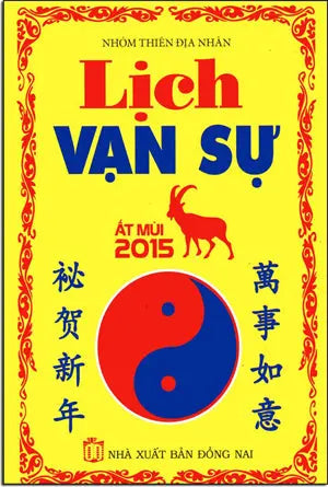 Lịch Vạn Sự ( Ất Mùi 2015)