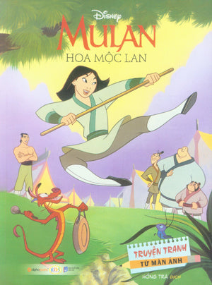 Truyện Tranh Từ Màn Ảnh - Hoa Mộc Lan / Mulan: Graphic Novel Dân Trí (Alpha)