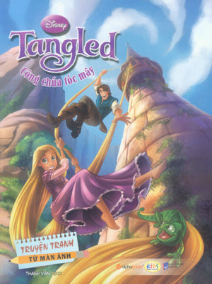 Truyện Tranh Từ Màn Ảnh - Công Chúa Tóc Mây / Tangled: Graphic Novel Dân Trí (Alpha)