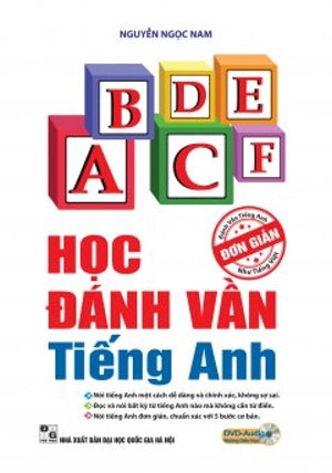 Học Đánh Vần Tiếng Anh (Bằng Hình Ảnh Màu) . ĐHQG HN (MCBooks)