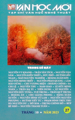 Tạp Chí Văn Học Nghệ Thuật - Văn Học Mới # 27 (Tháng 10/ 2023) Tạp Chí - Văn Học Mới