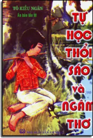 Tự Học Thổi Sáo Và Ngâm Thơ (Sách + 1 CD), Khổ 19 x 27 cm . Âm Nhạc (Th.Nghè)
