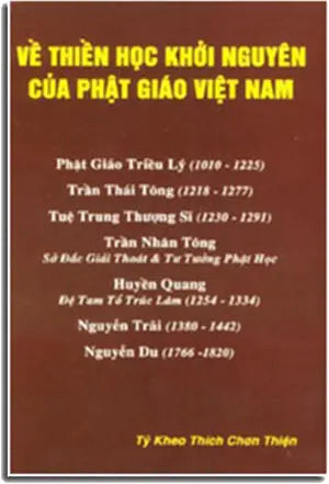 Về Thiền Học Khởi Nguyên Của Phật Giáo Việt Nam Van Moi