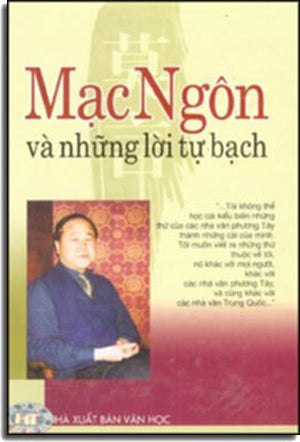 Mạc Ngôn Và Những Lời Tự Bạch ( Bià Cứng) . VAN HOC