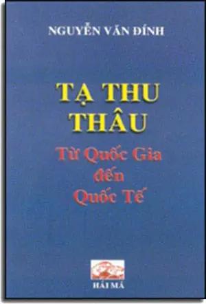 Tạ Thu Thâu - Từ Quốc Gia Đến Quốc Tế Hải Mã