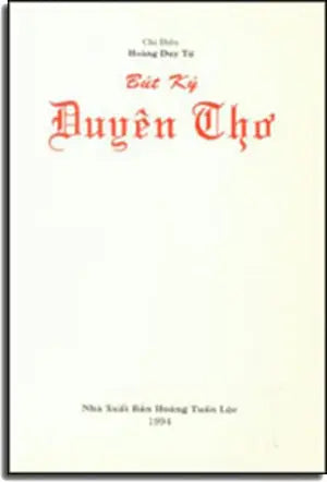 Bút Ký Duyên Thơ. HOANG TUAN LOC