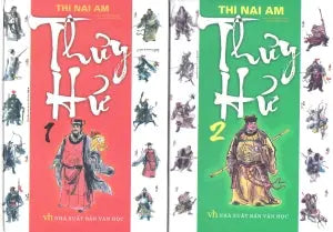 Thủy Hử (Bộ 2 Cuốn, Bìa Cứng) Khổ 14.5 x 20.5cm M.Thắng
