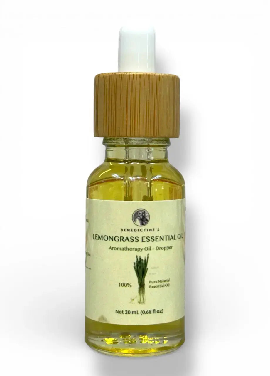 Lemongrass Essential Oil – Aromatherapy Oil (Dropper) 20 mL Tu Luc International Inc