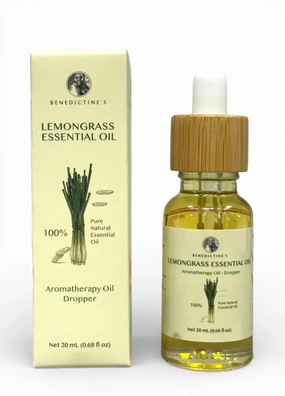 Lemongrass Essential Oil – Aromatherapy Oil (Dropper) 20 mL Tu Luc International Inc