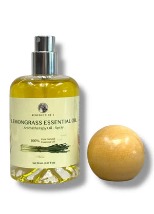 Lemongrass Essential Oil – Aromatherapy Oil (Spray) 30 mL Tu Luc International Inc