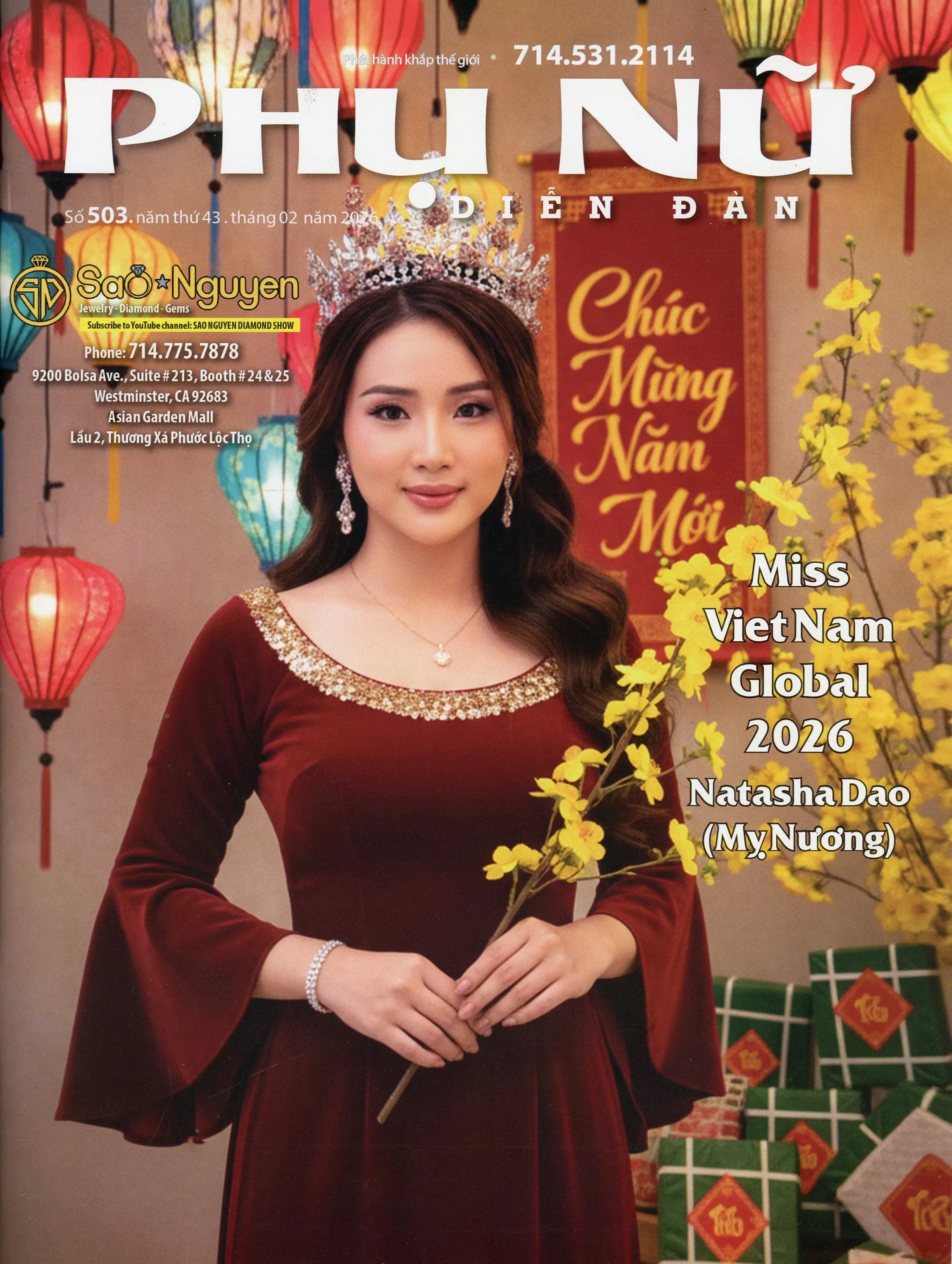 Phụ Nữ Diễn Đàn - Số 503 Tháng 02 / 2026 (Tạp Chí)