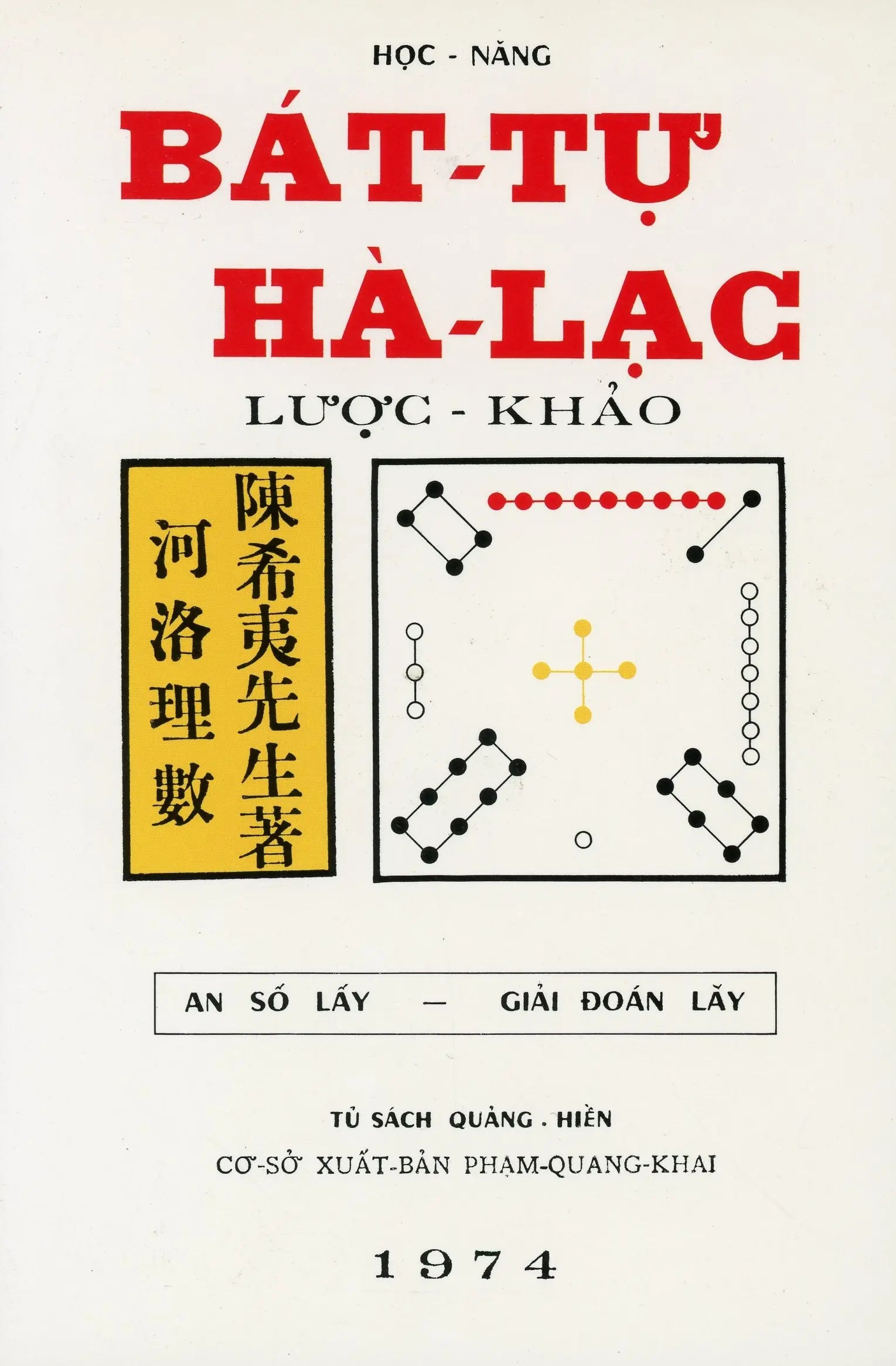 Bát Tự Hà Lạc (Lược Khảo) Phạm Quang Khai