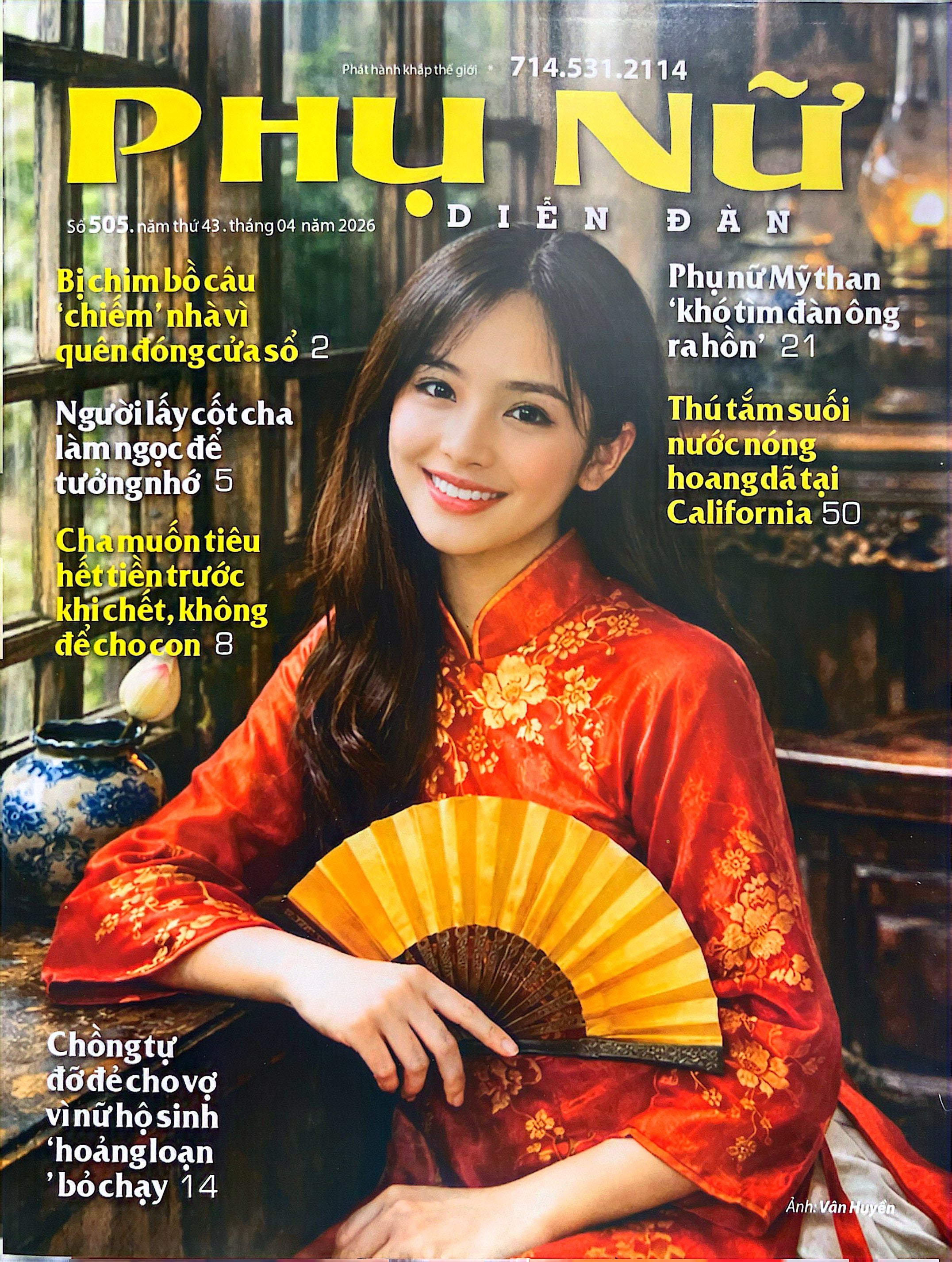 Phụ Nữ Diễn Đàn - Số 505 Tháng 04 / 2026 (Tạp Chí)