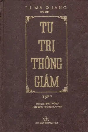 Tư Trị Thông Giám - Tập 7 (Bìa Cứng, Bọc Lụa) Văn Học (TriThucTre)