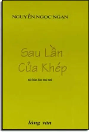 Sau Lần Cửa Khép (Sách). LANG VAN