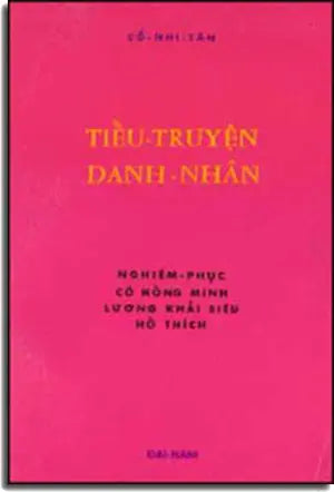 Tiểu Truyện Danh Nhân .