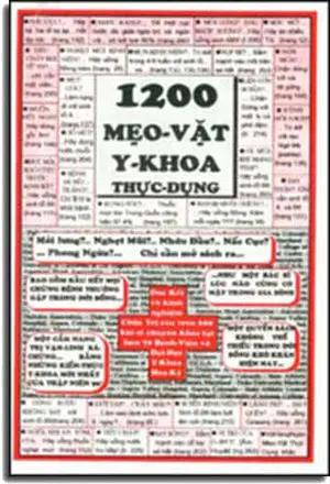 1200 Mẹo Vặt Y Khoa Thực Dụng HANH TRANG