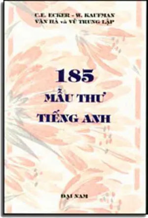 185 Mẫu Thư Tiếng Anh . NT PRINTING