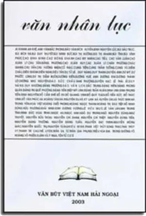 Văn Nhân Lục (Danh Sách Các Tác Phẩm Của Các Tác Giả Tại Hải Ngoại) VAN BUT VIET NAM HAI NGOAI