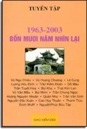 Tuyển Tập 1963 - 2003 Bốn Mươi Năm Nhìn Lại . GIAO DIEM