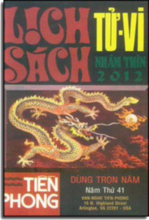 Lịch Sách TỬ VI Văn Nghệ Tiền Phong Quý Tỵ 2013