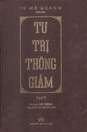 Tư Trị Thông Giám - Tập 5 (Bìa Cứng, Bọc Lụa) Văn Học (TriThucTre)