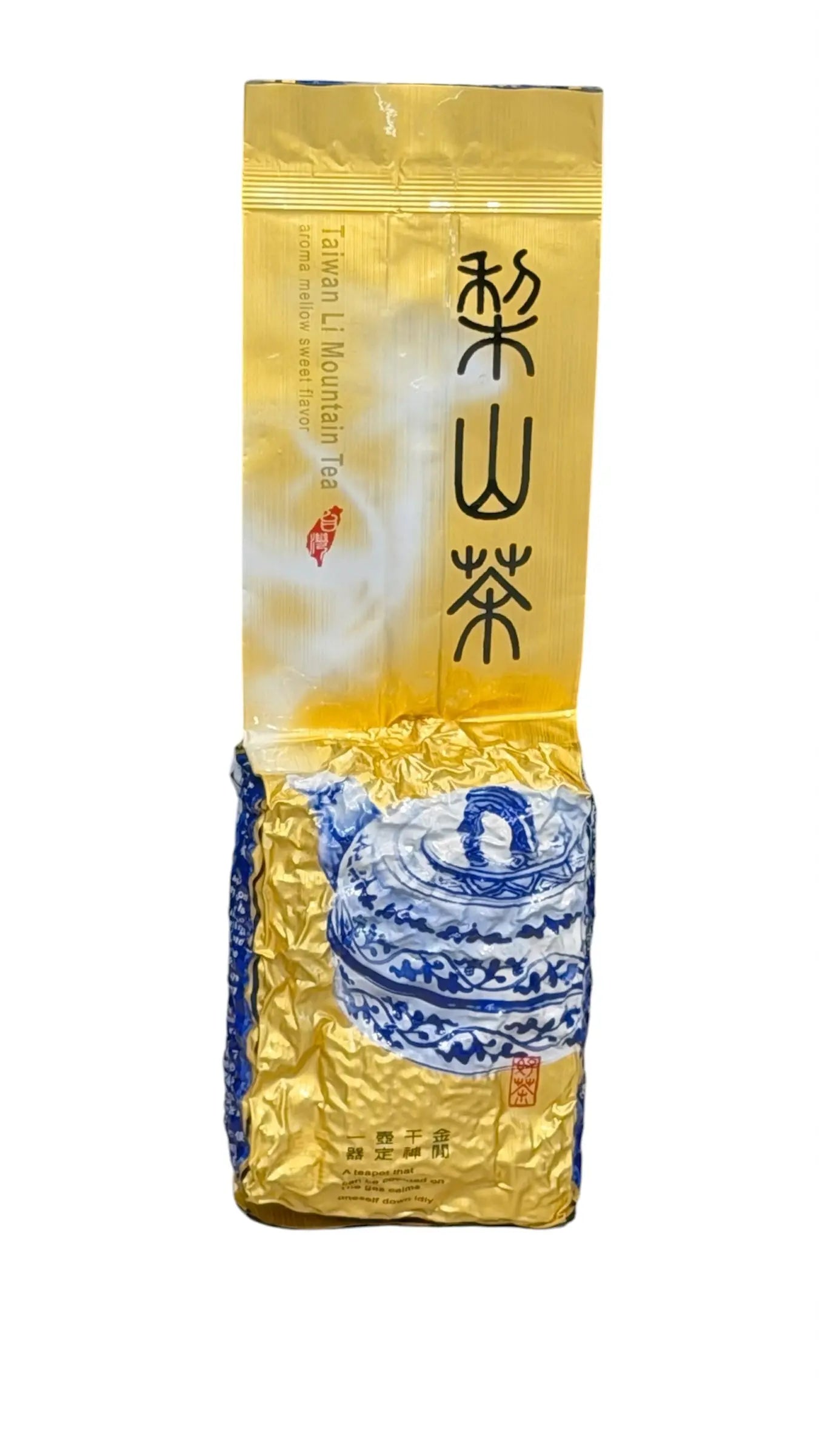 LISAN (BLUE/GOLD) - Oolong tea- 150 gram - #01802 Taiwan High Mountain Tea