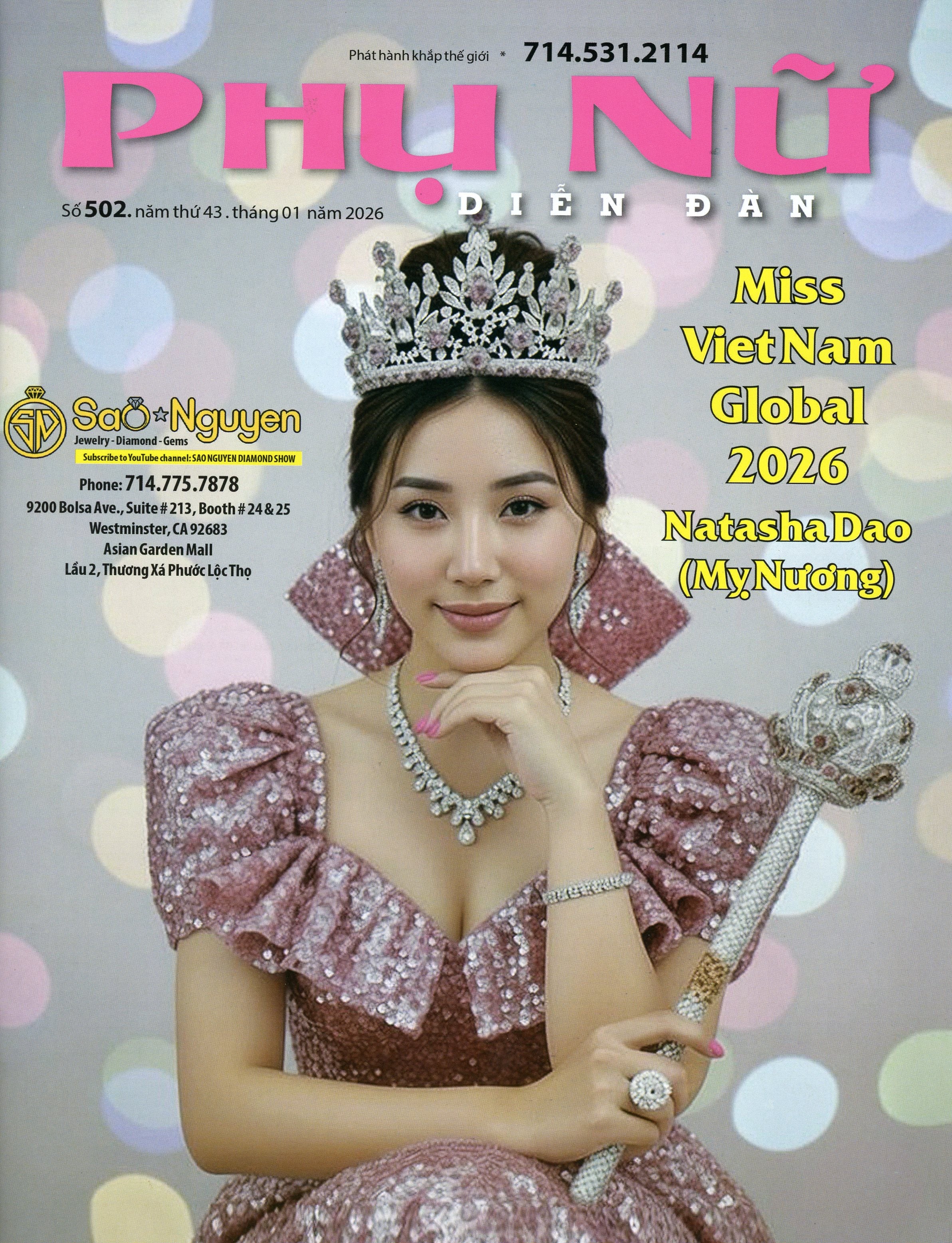 Phụ Nữ Diễn Đàn - Số 502 Tháng 01 / 2026 (Tạp Chí)