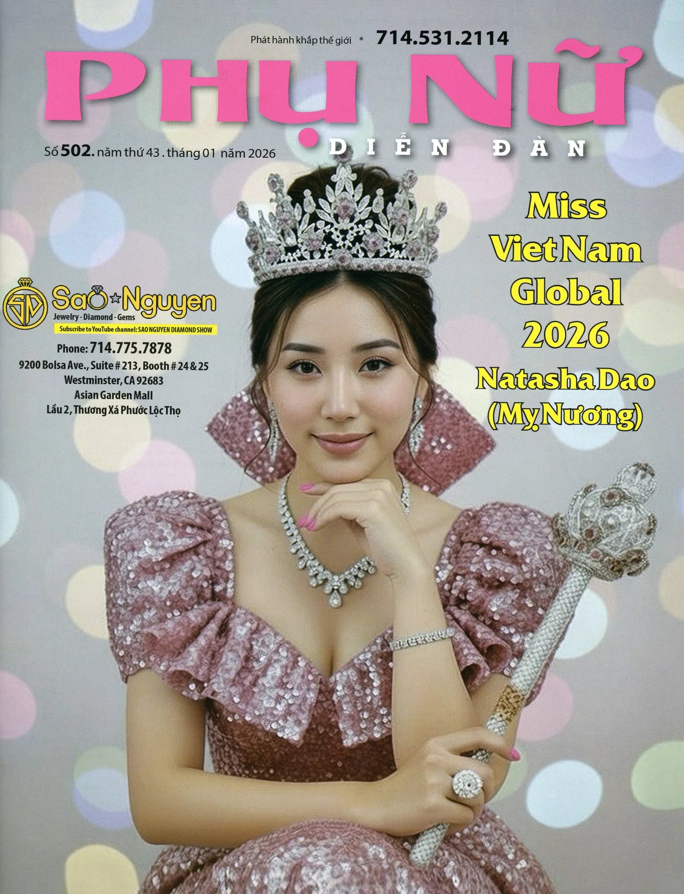 Phụ Nữ Diễn Đàn - Số 502 Tháng 01 / 2026 (Tạp Chí) Phụ Nữ Diễn Đàn