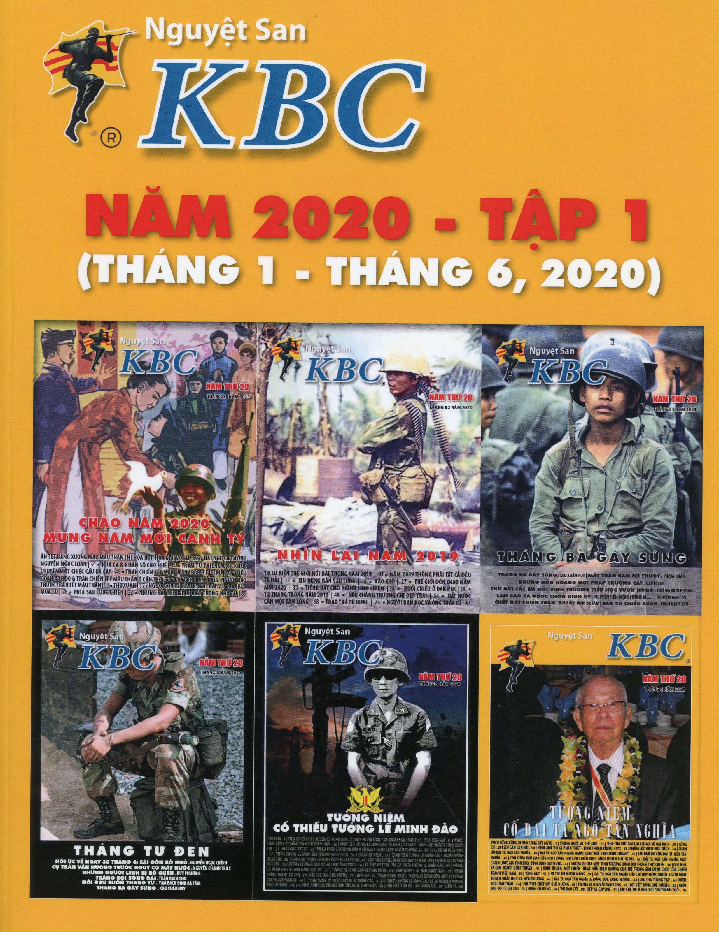 Nguyệt san KBC năm 2020 (Trọn bộ 2 tập)