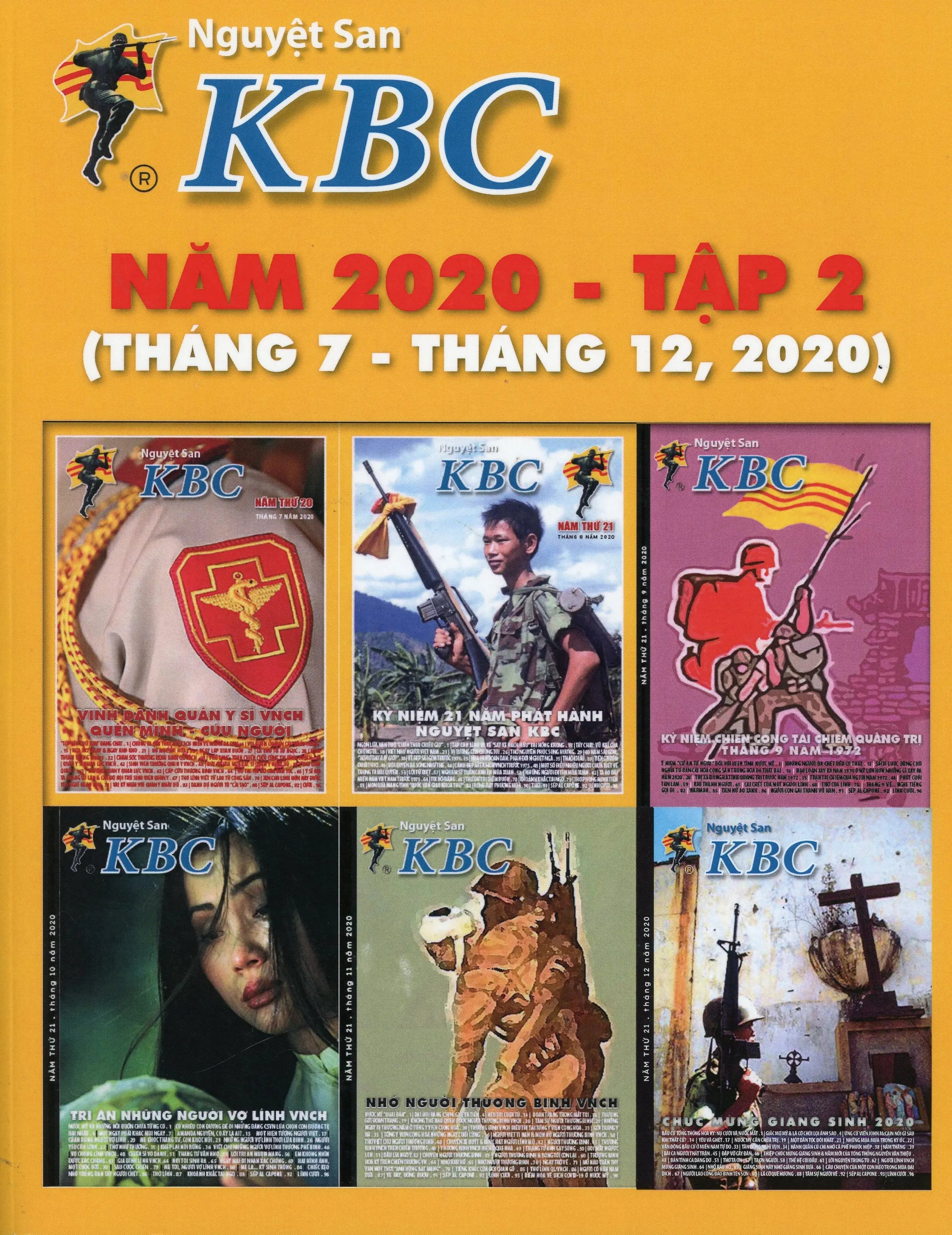 Nguyệt san KBC năm 2020 (Trọn bộ 2 tập) Nguyệt San KBC