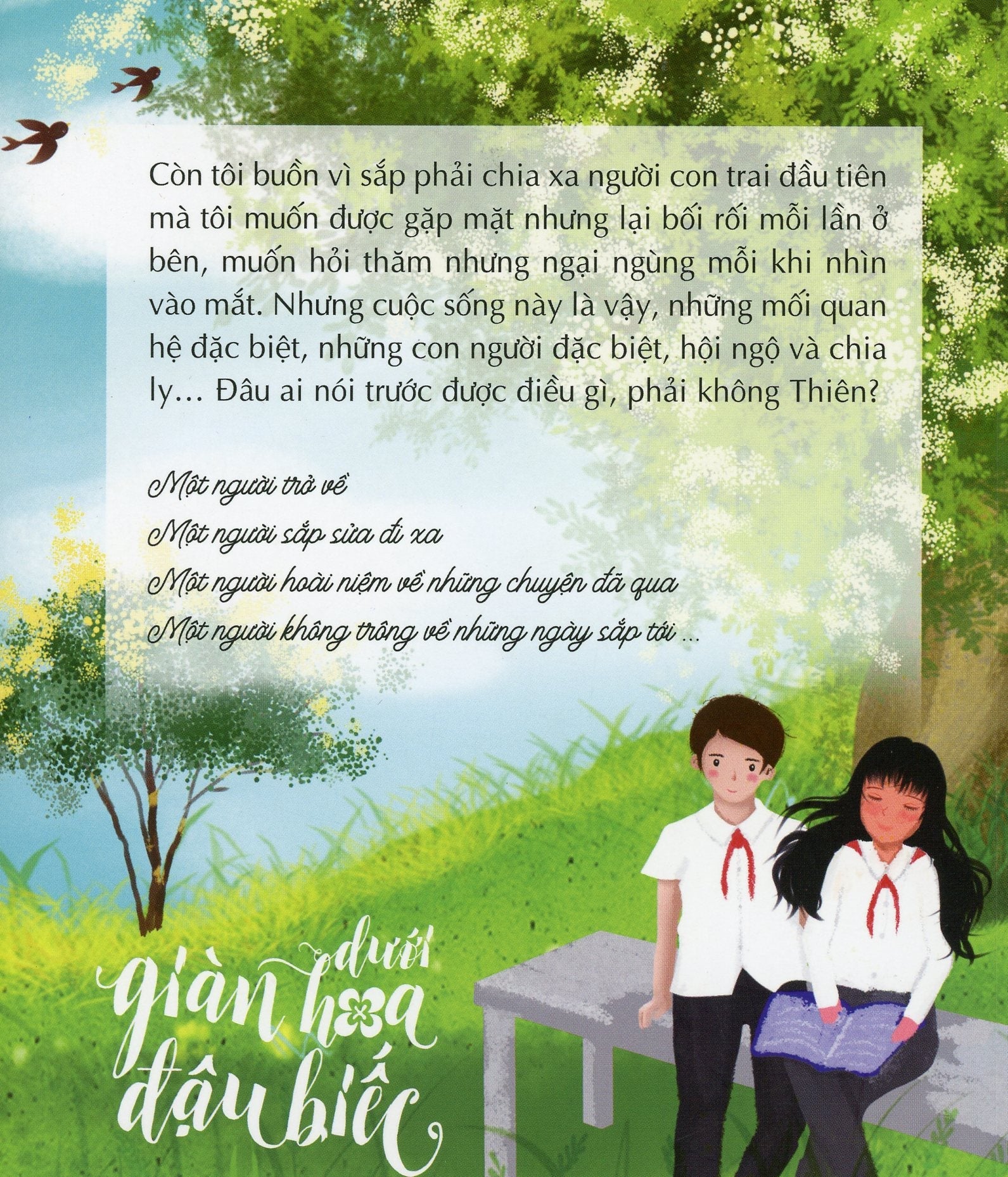 Dưới giàn hoa đậu biếc (Truyện dài) NXB Thế giới