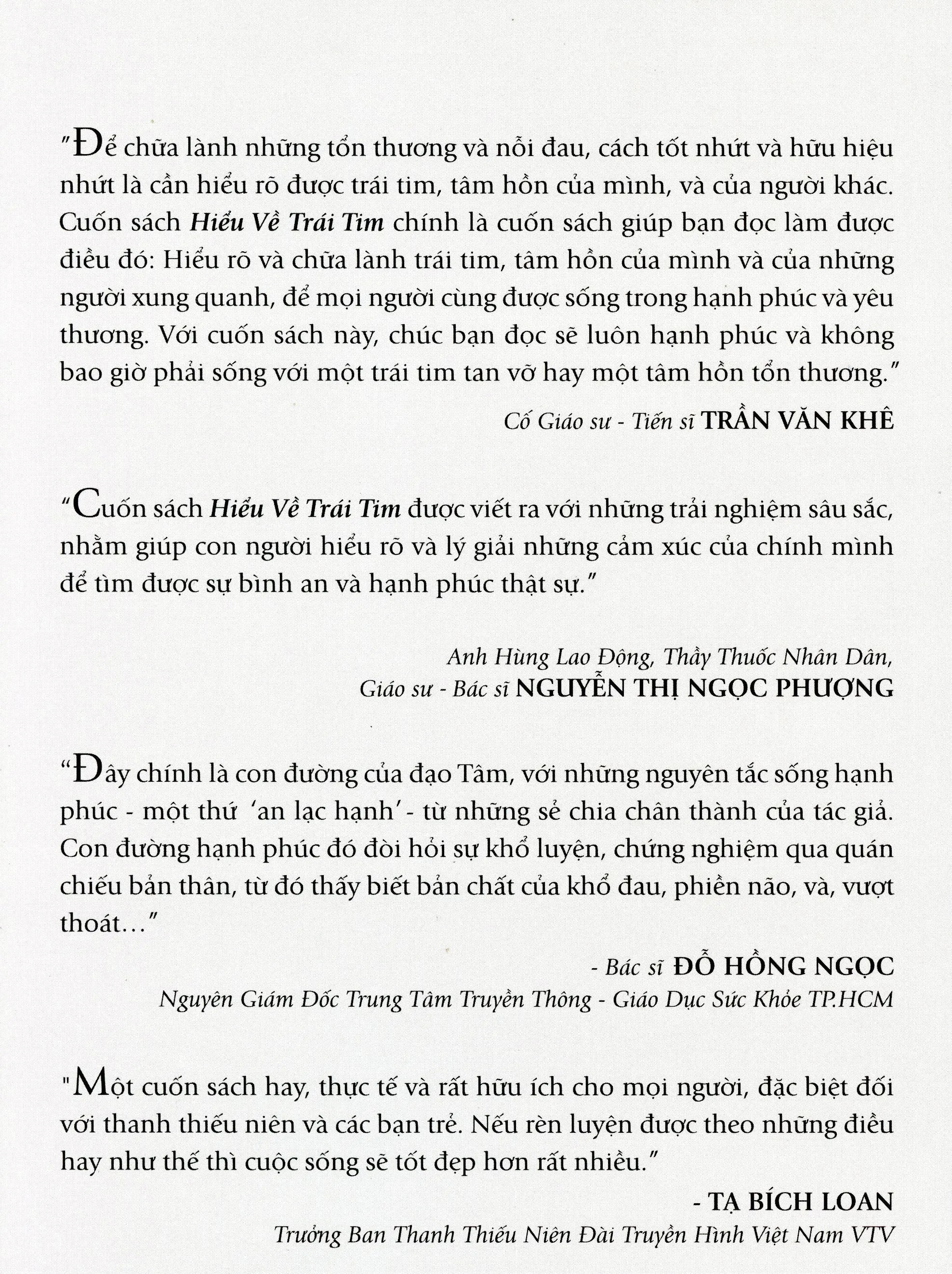 Hiểu Về Trái Tim (Nghệ Thuật Sống Hạnh Phúc) (Tái Bản Có Bổ Sung) Thầy Thích Minh Niệm Tổng Hợp TP (F.News)
