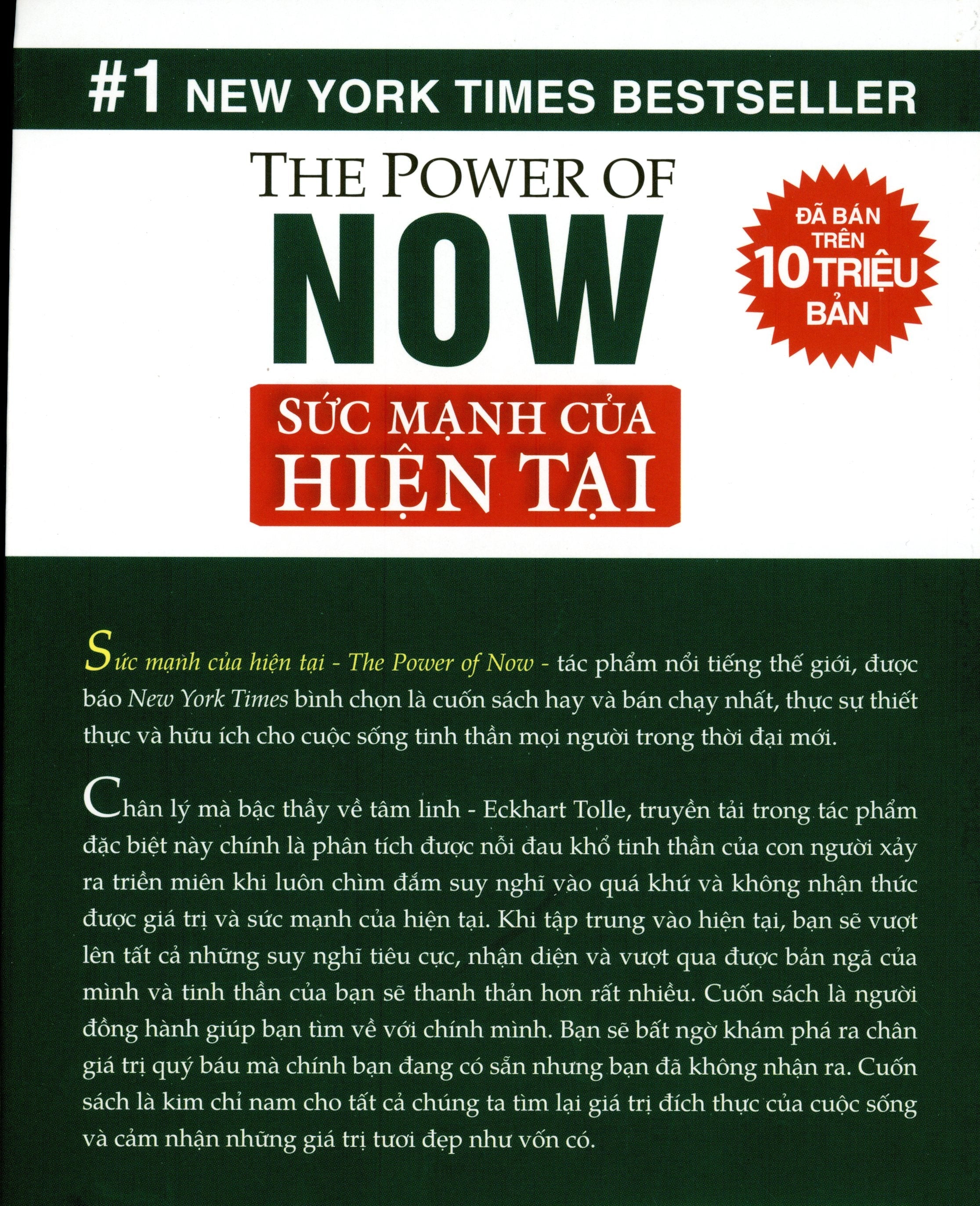 Sức Mạnh Của Hiện Tại (The Power Of Now) (Tái Bản Có Bổ Sung) . First News