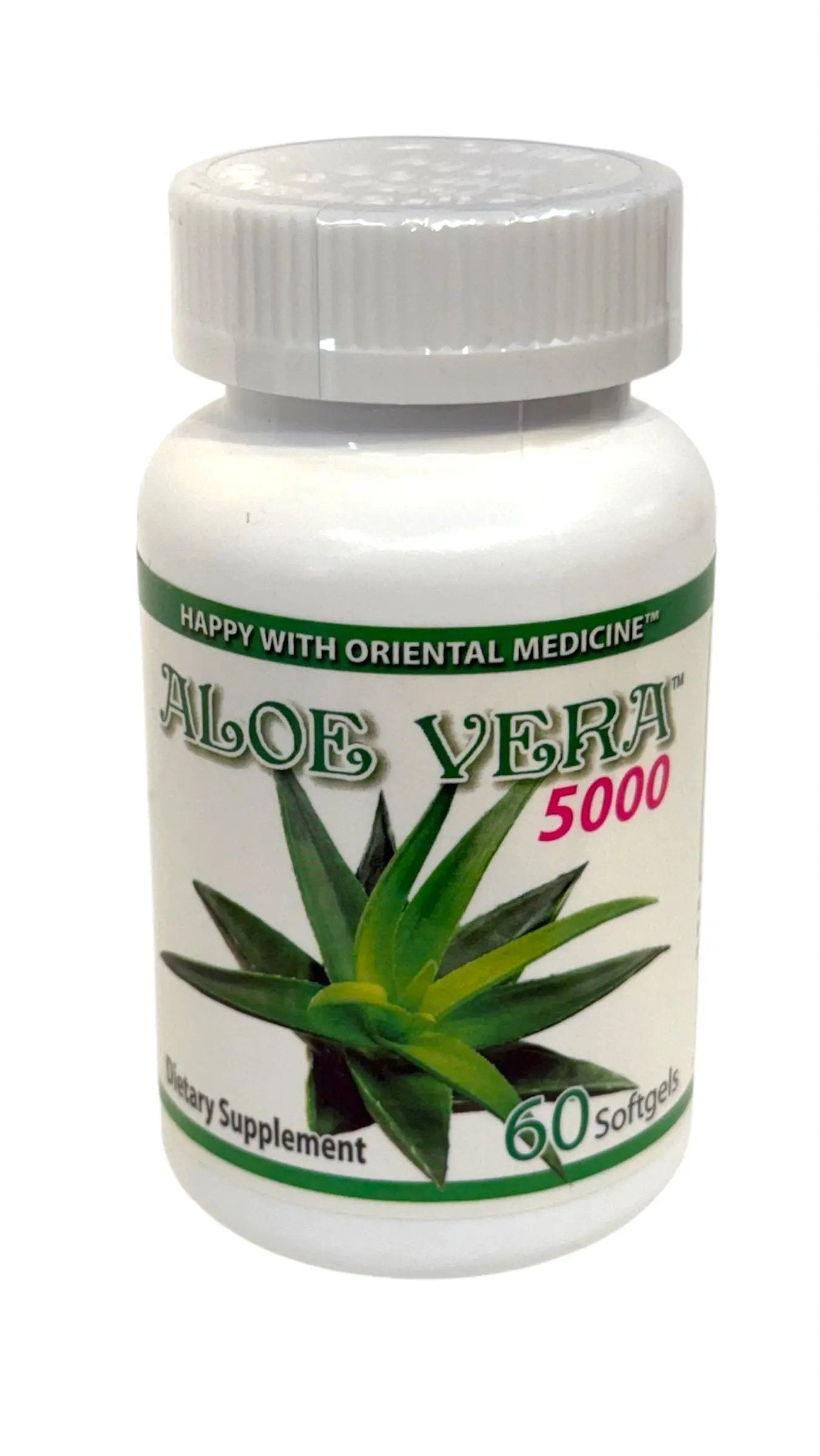 Aloe Vera 5000 Happy With Oriental Medicine (Made In USA)