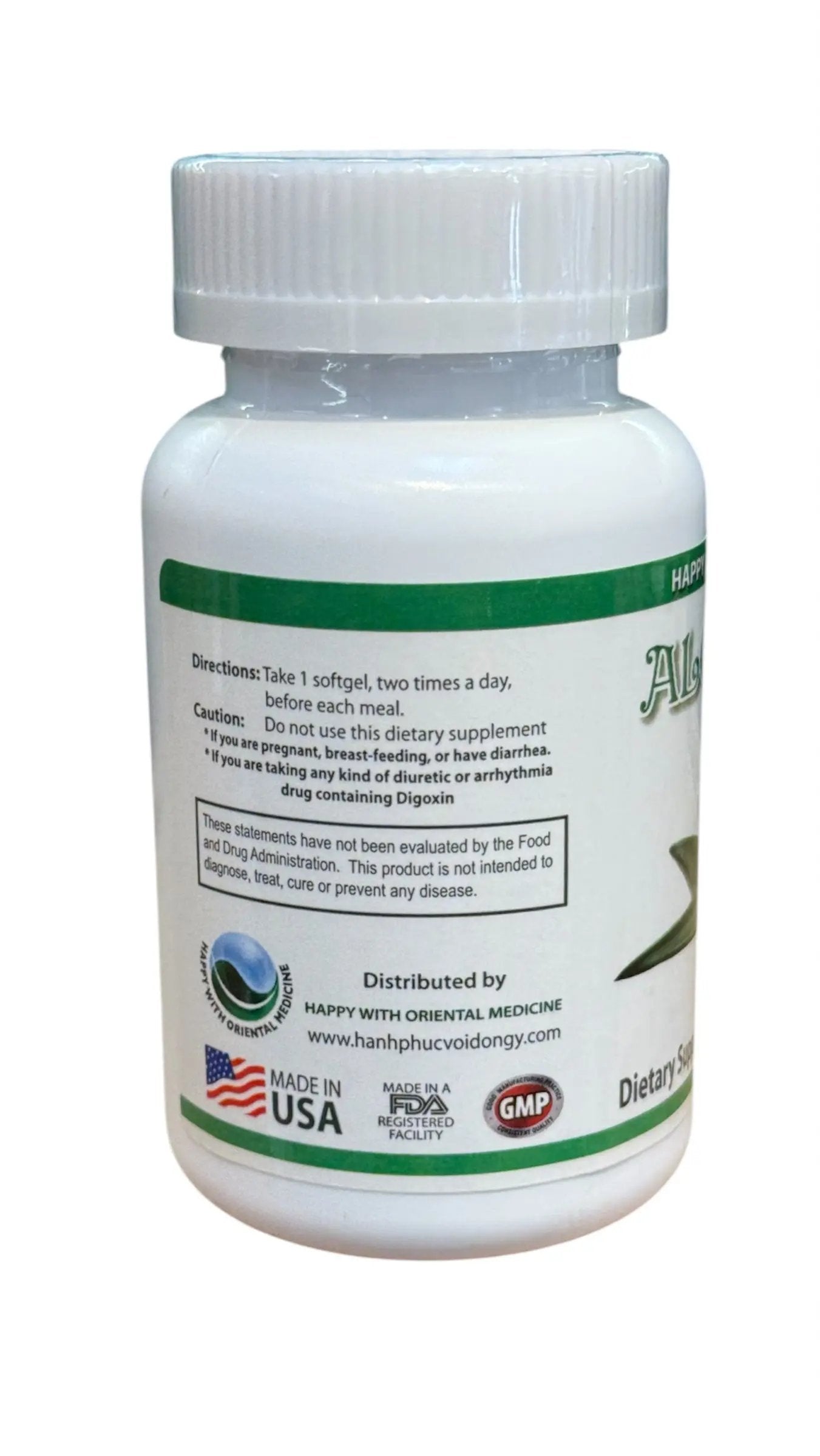 Aloe Vera 5000 Happy With Oriental Medicine (Made In USA)