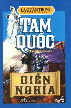 Tam Quốc Diễn Nghĩa (Bộ 4 Cuốn, Bìa Cứng) Tam Quốc Chí Diễn Nghĩa Kh.Việt