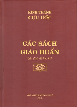 Kinh Thánh Cựu Ước - Các Sách Giáo Huấn (Bìa Cứng) (Bible) Tôn Giáo (ĐBHB)