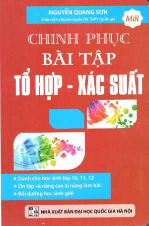 Chinh Phục Bài Tập Tổ Hợp - Xác Suất ĐHQG HN (Kh.Việt)