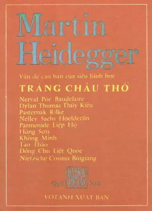 Vấn Đề Căn Bản Của Siêu Hình Học - Trăng Châu Thổ (Sách Trước 1975) . Huệ Quang (Ảnh Ấn)
