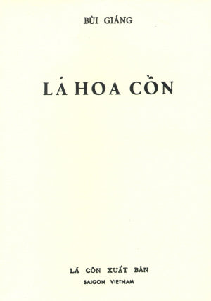 Lá Hoa Cồn . Huệ Quang (Ảnh Ấn)