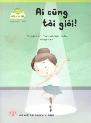 Kĩ Năng Quản Lí Cảm Xúc (Bộ 8 Quyển)- Ai Cũng Tài Giỏi! (Dành Cho Trẻ 3-6 Tuổi). ĐH Sư Phạm (PEC)