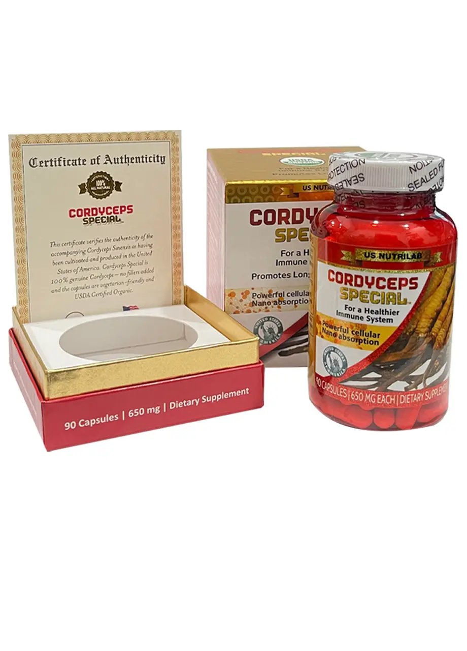 Đông Trùng Hạ Thảo Đặc Biệt - Cordyceps Special US Nutrilab Corp.