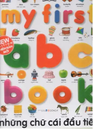 My First ABC Book Những Chữ Cái Đầu Tiên (Hình Ảnh Màu, Bìa Cứng). Dân Trí (DongA)
